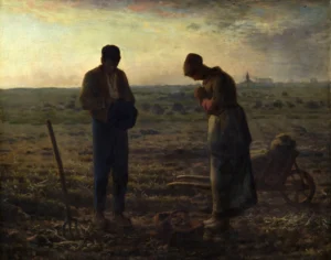 L'Angélus, Jean-François Millet ~1857 L'Angélus