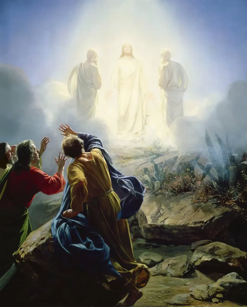 Transfiguration of Jesus (1872) Carl Bloch (Danish, 1834-1890)